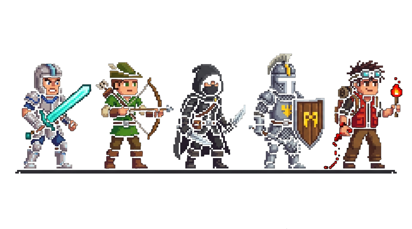 Minecraft Warriors Lineup